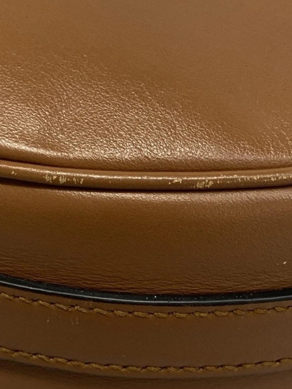 PRADA ARCE small leather shoulder bag 1BC194 Brown Leather Shoulder Bag - Picture 11 of 15